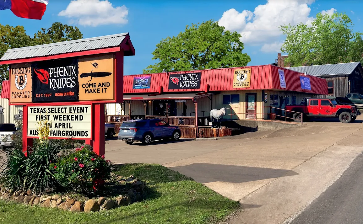 Phenix Knives in Bellville, Texas.