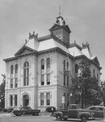 Austin County Courthouse 1950, Bellville Historical Society